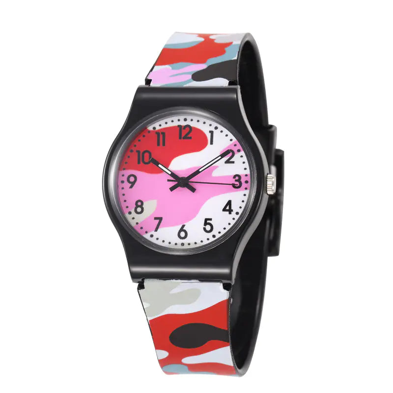 Quartz PVC Plastic Watches