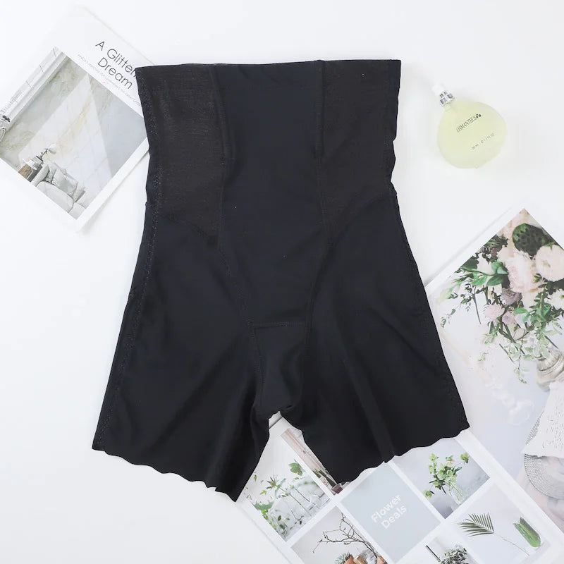High Waisted Ice Silk Long Pants