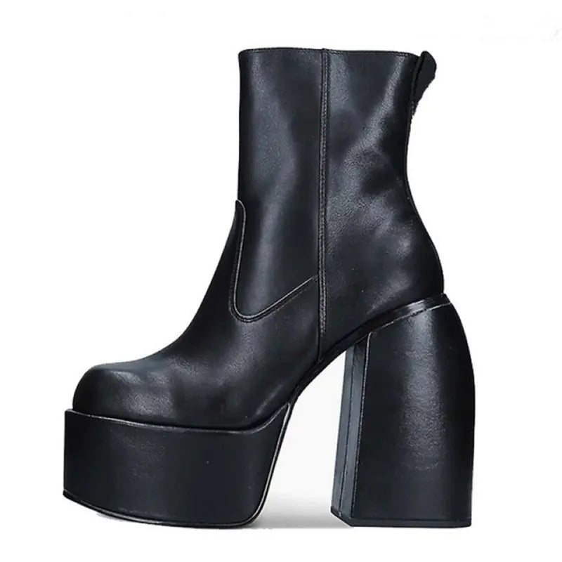 Over The Knee Stretch Platform High Heel Boots for Women