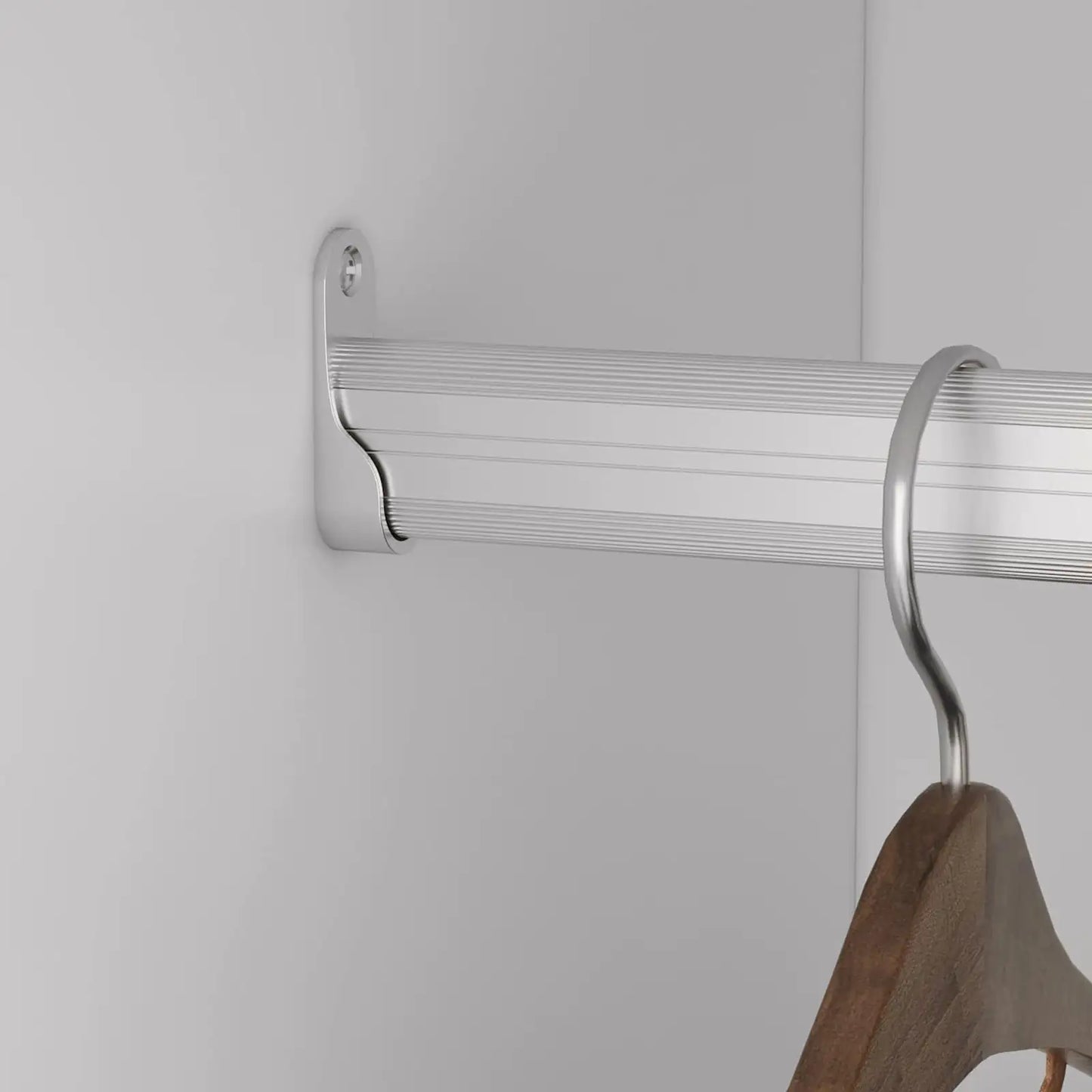 B2 Bathroom Shelves,Modular Wood Closet System Clothes Organizer, Closet System with 2 Closet Shelves, Closet Organizer System, Walk in Closet Organizers and Storage, Closet Systems for Walk in Closets, Closet(32" W x 16" D x 16" H)