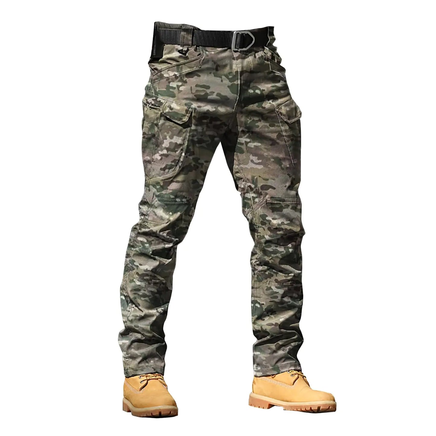 Men Cargo Pants Tactical Pants Baggy Outdoor Waterproof Cargo Hiking Pants Lightweight Work Pants for Men