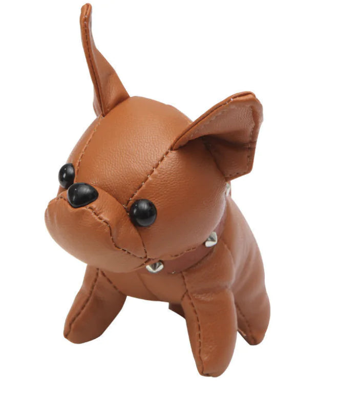 Bulldog Pendant Car Decoration Pet Dog Keychain