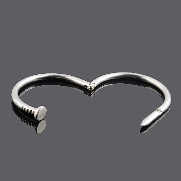 Trendy Couple's Nail Design Bracelets for Men and Women