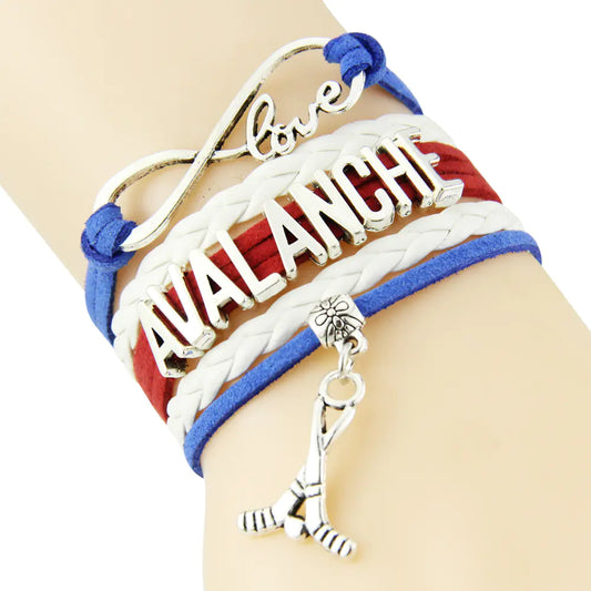 "Hockey-Inspired Sports Bracelet Craft Kit"