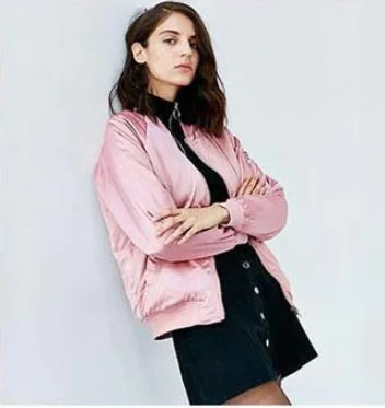 Women's Casual Baseball Jacket