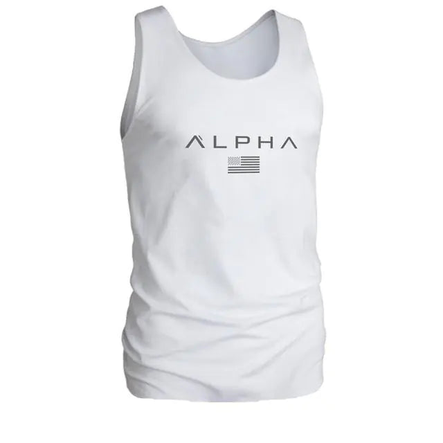 AP Summer New Men's Muscle Running Tank Top