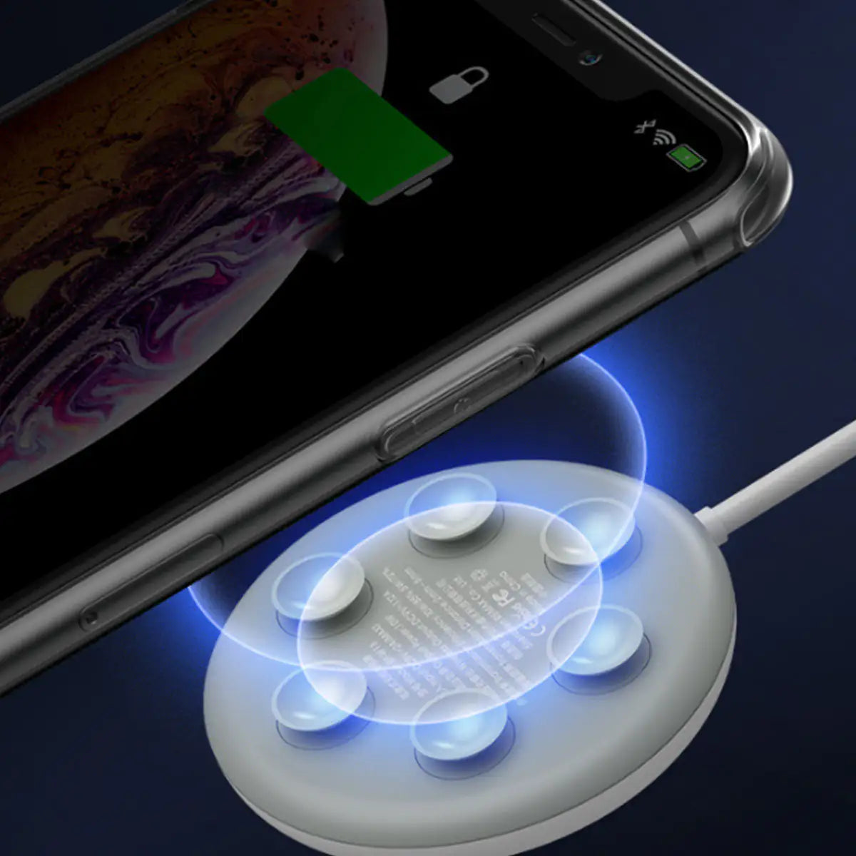 Superfast Ultra Thin And Round Wireless Charger