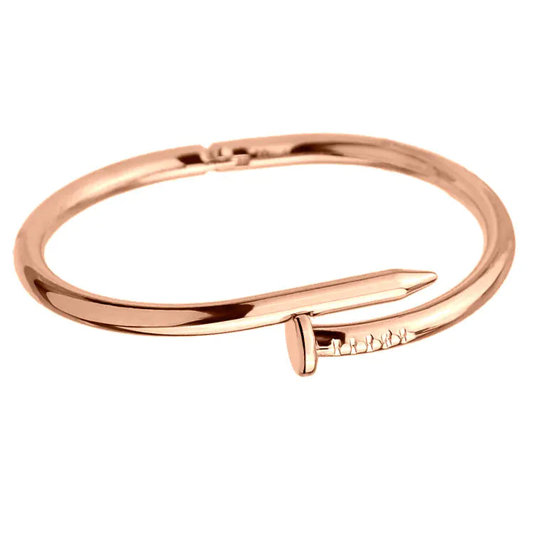Trendy Couple's Nail Design Bracelets for Men and Women