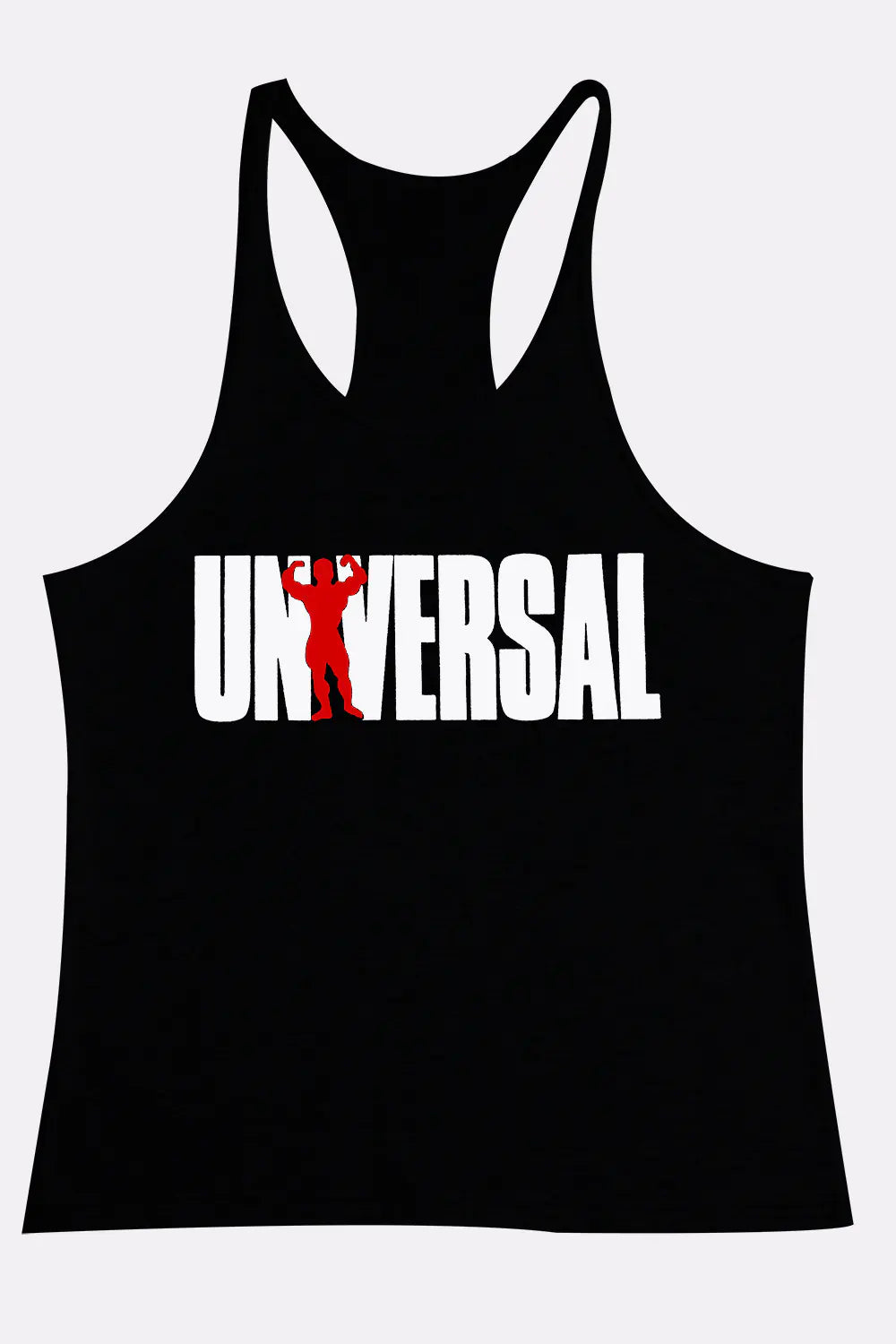 Cotton Printed Sports Tank Top with Thin Straps